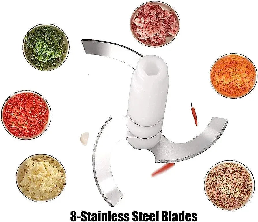 Stainless Steel 2L Hand Push Chopper