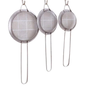 3-in-1 Stainless Steel Tea Strainer Set – Pack of 3